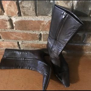 Enrico Antinori Chocolate Brown Leather Boots